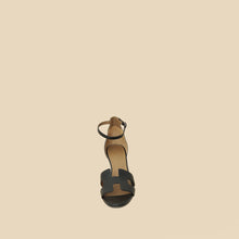Hermes Noir Legend Sandal 39