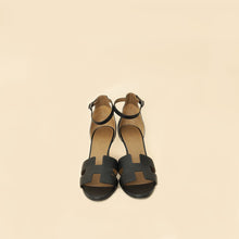 Hermes Noir Legend Sandal 39