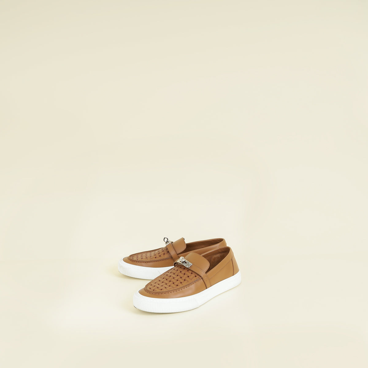 Hermes Gold Game Slip On Sneaker 39