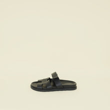 Hermes Noir Chypre Sandal 39
