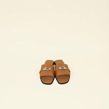 Hermes Naturel Giulia Sandal 39