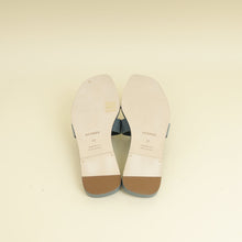 Hermes Gris Antarctique Suede Goatskin Oran Sandal 38