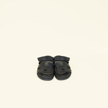 Hermes Black Chypre Sandals 40.5