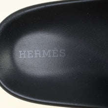 Hermes Black Chypre Sandals 40.5