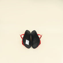 Hermes Rose Vermillone Chypre Suede Goatskin Sandal 40.5