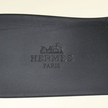 Hermes Noir Aloha Sandals 40