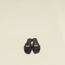 Hermes Noir Giulia Sandal 40