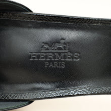 Hermes Noir Premiere 105 Sandal 40