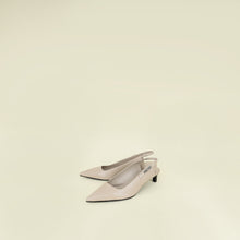 Hermes Beige Nomade Lover 40 Slingback Pump 40