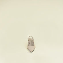Hermes Beige Nomade Lover 40 Slingback Pump 40