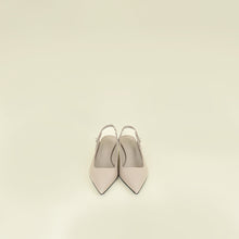 Hermes Beige Nomade Lover 40 Slingback Pump 40