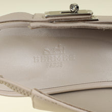 Hermes Beige Nomade Lover 40 Slingback Pump 40