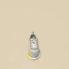 Hermes Gris Suede Mesh Bouncing Sneaker 40