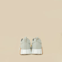 Hermes Gris Suede Mesh Bouncing Sneaker 40