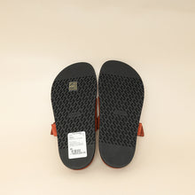 Hermes Maroon Muscavado Chypre Suede Goatskin Sandal 40
