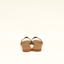 Hermes Gold Oran Sandal 40