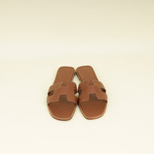 Hermes Gold Oran Sandal 40