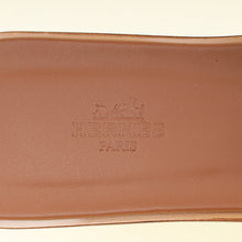 Hermes Gold Oran Sandal 40