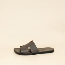 Hermes Taupe Grey Izmir Sandal 41.5