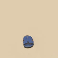 Hermes Saphir Blue Izmir Sandals 41.5