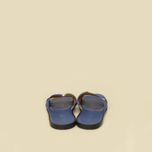 Hermes Saphir Blue Izmir Sandals 41.5
