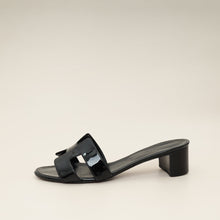 Hermes Noir Oasis Sandal 41.5