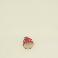 Hermes Rose Framboise Famosa Espadrille Sandal 41