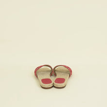 Hermes Rose Framboise Famosa Espadrille Sandal 41