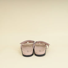 Hermes Rose Porcelaine Chypre Suede Goatskin Sandal 42