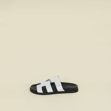 Hermes Blanc Chypre Calfskin Sandal 42