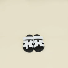 Hermes Blanc Chypre Calfskin Sandal 42