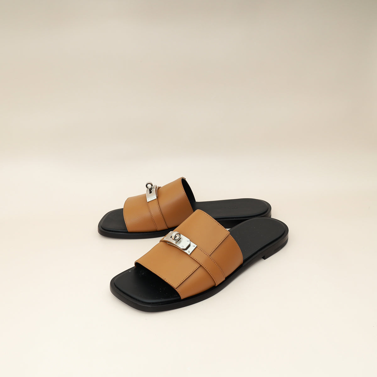 Hermes Naturel Gabriel Sandal 43