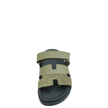 Hermes Vert Toundra Chypre Sandals 43