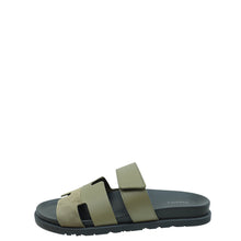 Hermes Vert Toundra Chypre Sandals 43