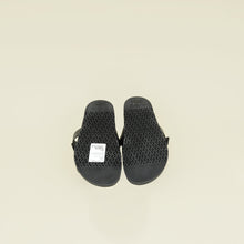 Hermes Noir Chypre Sandals 44.5