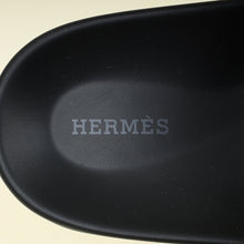 Hermes Noir Chypre Sandals 44.5