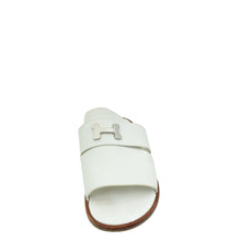 Hermes Blanc Arles Calfskin Mule 45