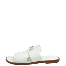 Hermes Blanc Arles Calfskin Mule 45