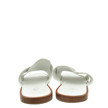 Hermes Blanc Arles Calfskin Mule 45