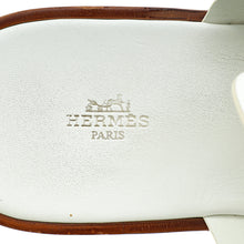 Hermes Blanc Arles Calfskin Mule 45