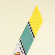 Hermes Multicolor Carriage Cannage Print Twilly