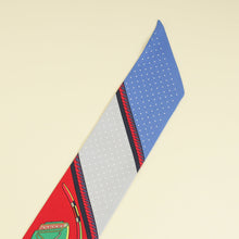 Hermes Red Multicolor Les Voitures À Transformation Printed Twilly