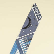 Hermes Bleu Multicolor Objets de Curiosités Printed Twilly