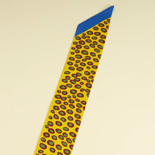 Hermes Yellow Multicolor Under the Waves Printed Twilly