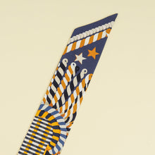 Hermes Tricolor Epaulettes de Gala Printed Twilly