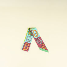 Hermes Multicolor Bouclerie d'Attelage Silk Twilly