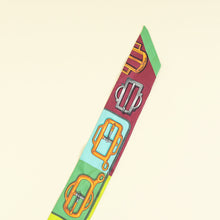 Hermes Multicolor Bouclerie d'Attelage Silk Twilly
