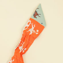 Hermes Orange Multicolor Parade Twilly