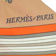 Hermes Bicolor Couvertures Nouvelles Silk Twilly