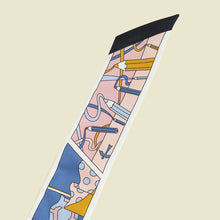 Hermes Tricolor Factory Suite Twilly
